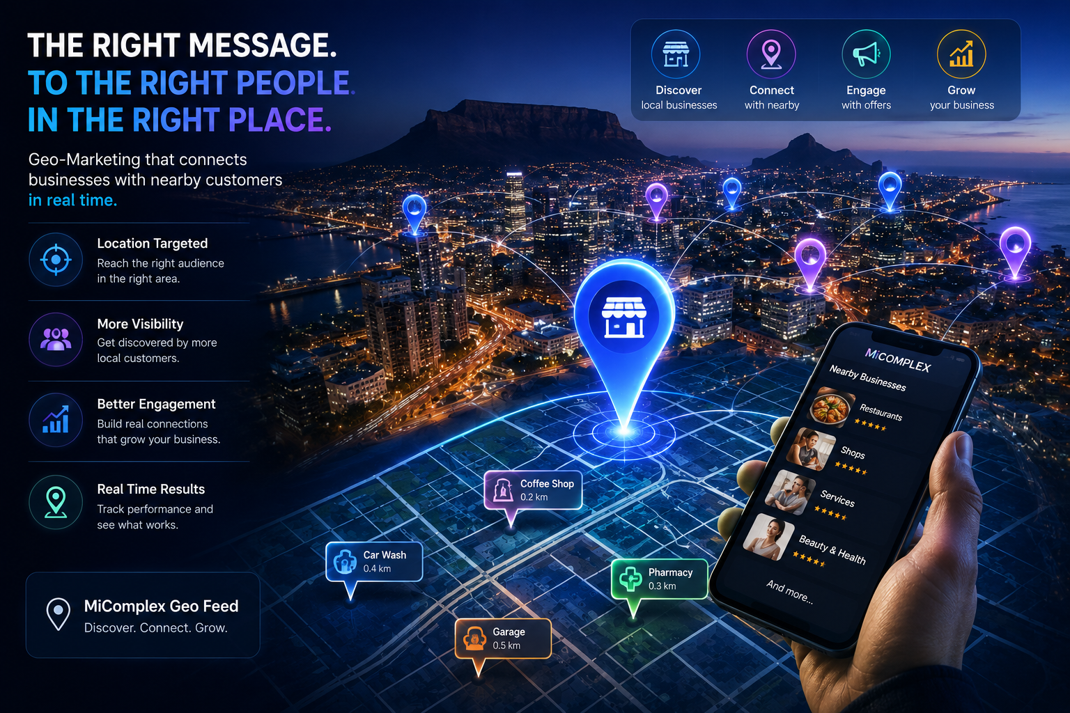 Location based digital marketing